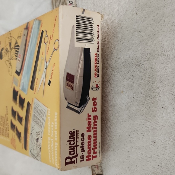 Vintage Raycine Clipper New Old Stock Original Box, Attachments Unused - Picture 5 of 7